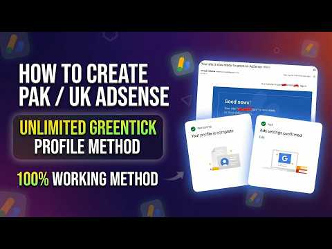 Google AdSense Green Tick Profile 2026 | Verified Payment Profile Method + Fast Approval Tips