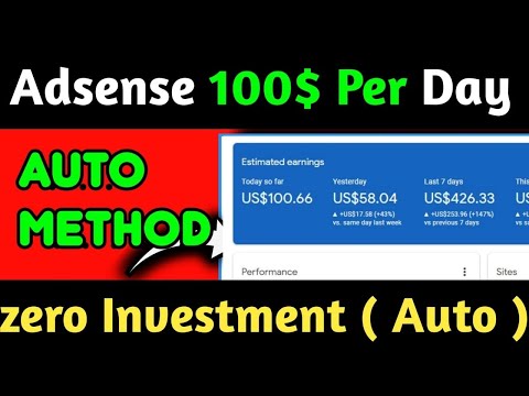 Google Adsense Loading Method 2023 Course Adsense loading proxy 100% Safe Method Earn $30+ Per Day