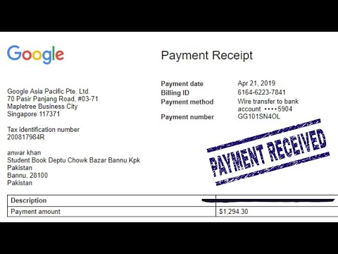 Google AdSense Payment proof Safe Loading Method 2022