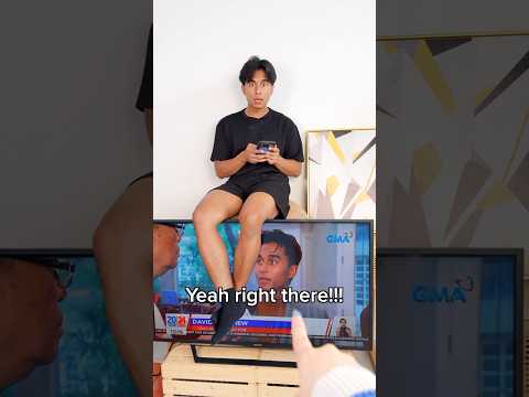 Guess who’s on PHILIPPINES TV 🇵🇭 😱 feat @davidmatthew_  #shortsfeed  #funny
