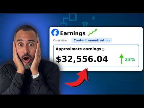 How I Make $32,556/Mo Posting on Facebook (Using AI)