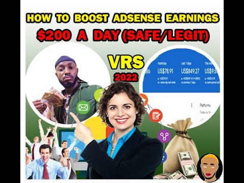 How To Boost Adsense Earnings ($200 Per Day) On Websites/Youtube | Safe Tips 2022