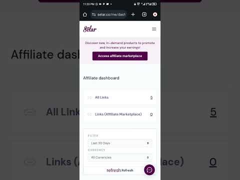 How to copy your Affiliate links from your selar dashboard