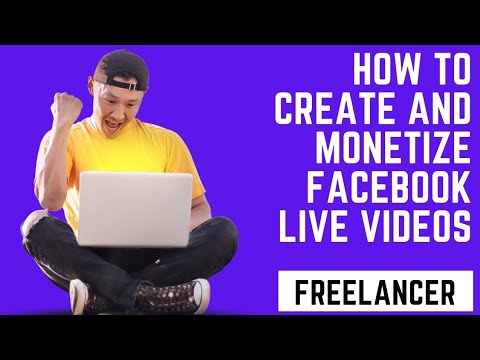 How to Create and Monetize Facebook Live Videos. education free information
