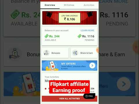 How to Create Flipkart affiliate marketing Account #flipkart #shortsvideo