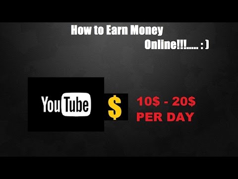 How to Earn Money Online ? ( $5 – $10 per day)!! Easiest Method