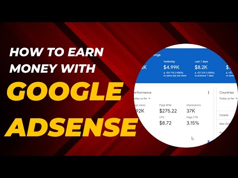 How To Earn Money With Google AdSense In 2023- LATEST ADSENSE METHOD ( 2023 )
