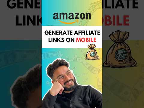 How to Generate Amazon Affiliate Link in Mobile | Step-by-Step Tutorial