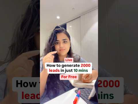 How to generate leads for free | #leadgeneration #bitzdigitech #leads #digitalmarketing