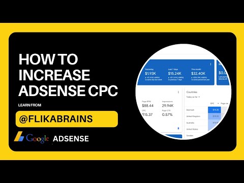 How To Increase Google Adsense CPC 2024
