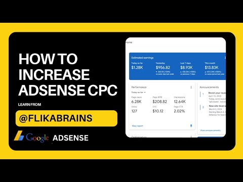 How To Increase Google Adsense CPC 2024