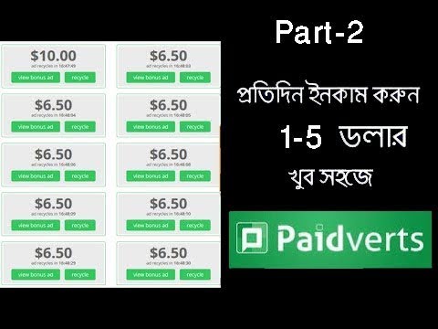 How To Make $5 to $10 A Day With Paidverts part 2