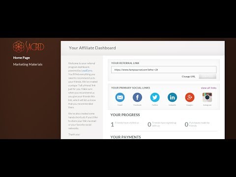 How to Make Money Affiliate Marketing – Affiliate Dashboard Walkthrough