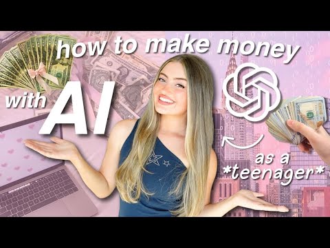 how to make MONEY with AI as a TEEN 2025! easy & FAST for age 12,13,14,15,16* (PART 10)