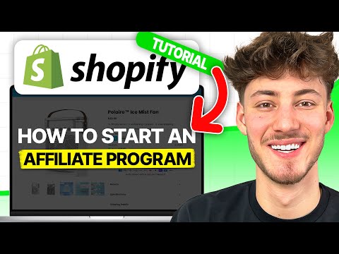 How To Start An Affiliate Program For Your Shopify Store (2026 Tutorial)