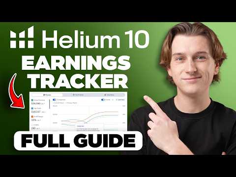 How To Use Helium 10's Profits Dashboard to Track Earnings, Sales, and Expenses