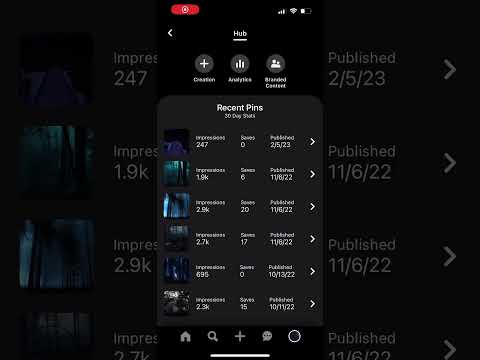 How To View Analytics On Pinterest Mobile #tutorials #howto