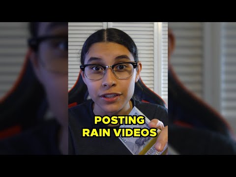 I Tried Making Money Posting Rain Videos