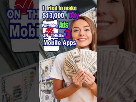 I tried to Watch Ads and earn money | Money making Apps
