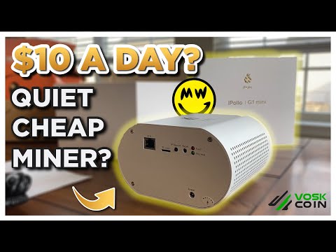 I'm earning over $10 a day with a CHEAP & QUIET Crypto Mining Rig?!