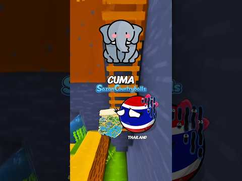 Jika Singapura dan Thailand Bertukar Wilayah 🌍 #countryballs