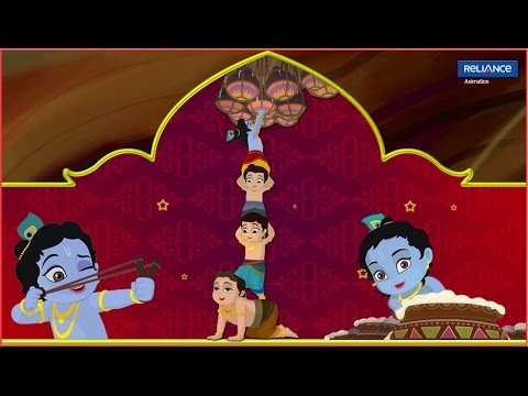 Krishna |  Dahihandi Video |  English