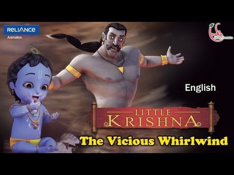 Little Krishna English – Episode 12 The Vicious Whirlwind