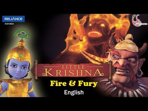 Little Krishna English – Episode 5 Fire & Fury