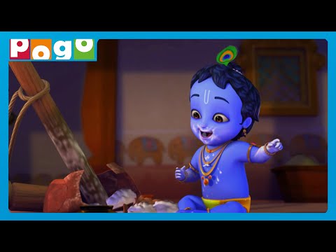 Little Krishna 🪈| Makhan Chor’s Janmashtami Special! 🧈😍| Best Cartoon 😎| @PogoChannel