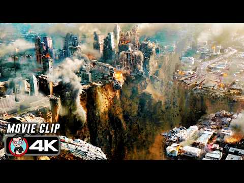 Los Angeles Falls Into The Ocean | 2012 (2009) Movie CLIP 4K