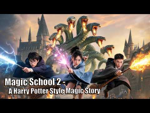 Magic School 2 – A Harry Potter Style Magic Story | Campus Fantasy film English Sub, Full Movie HD