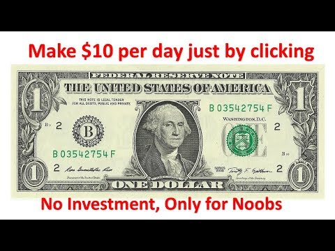 Make $10 per day just by Clicking 2019 No investment For Noobs | Techy Bonaet