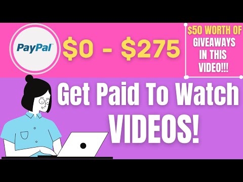 Make $275 Per Day Watching Videos |  Earn Free PayPal Money 2021 (Make Money Online)
