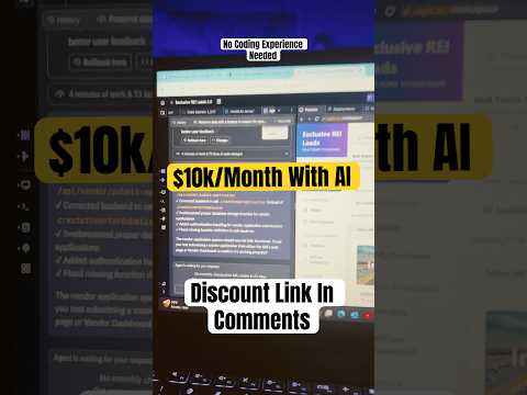 Make Money with AI: Build This App in 1 Day! 💻💰 #ai #replit #marketing #leads