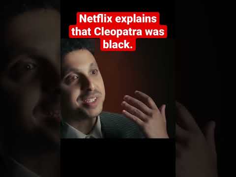 Netflix explaining Cleopatra was black, because someones grandma said it, and dont question it! π±