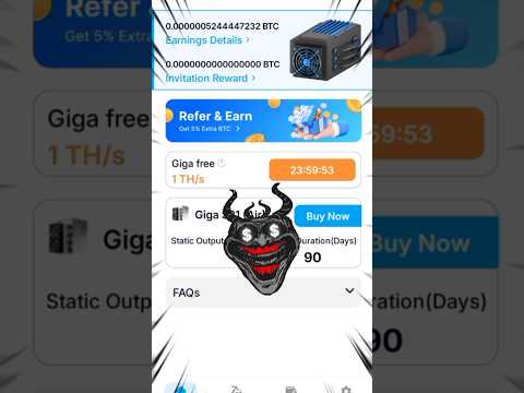 New Best BTC Mining App|free bitcoin|free btc mining|BTC Cloud Mining #btcmining #freebtcmining