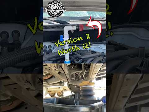 Oil vacuum hack version 2! #oilchange #amazonfinds