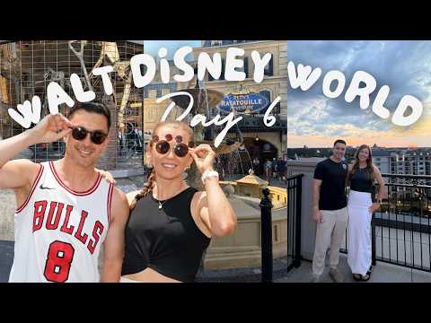 OUR DISNEY ANNIVERSARY 🥂 Dinner at Topolino's Terrace, Plus Hollywood Studios & EPCOT ✨