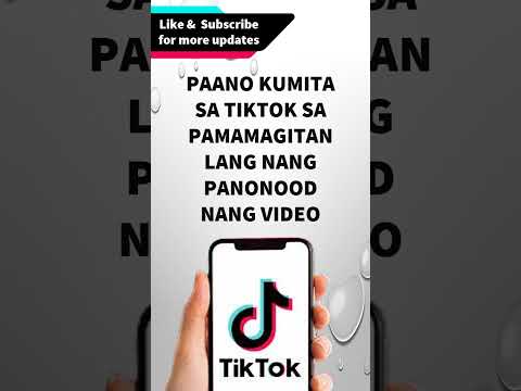 PAANO  KUMITA SA TIKTOK HABANG NANONOOD LANG NANG VIDEO #knowledgetechtv #shorts