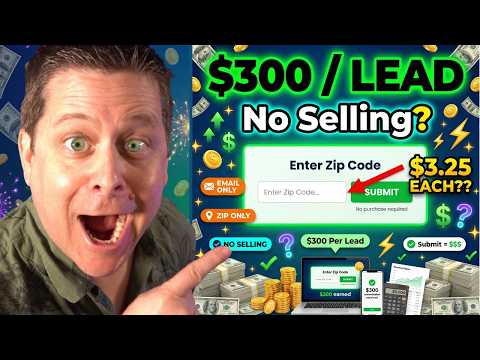 Pay Per Lead Affiliate Programs – Full Training – $800 Per Lead?