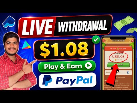 Paypal Earning App With Payment Proof Earn $1.08 Daily PayPal Cash Live Payment Proof App Crazy Rock