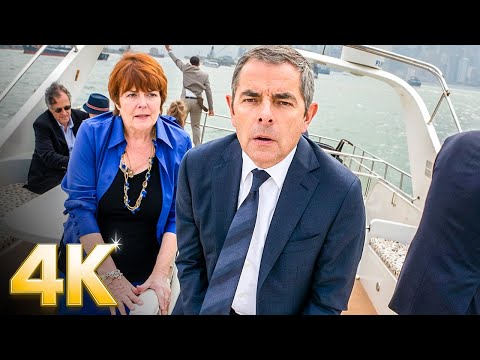 Rooftop Parkour and Boat Mayhem | Johnny English Reborn | CLIP ⚡ 4K