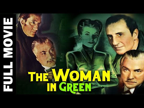 Sherlock Holmes Mystery Movie | The Woman in Green Hollywood Movie