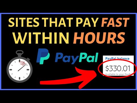 Sites to Earn PayPal Money FAST | Cash Out in Hours!