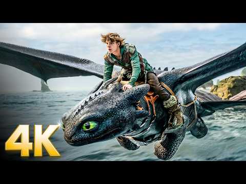 Soaring Into Battle With Toothless | How to Train Your Dragon ⚡ 4K