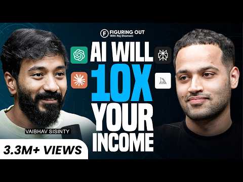 Start Earning Money With AI – Free Tools & Business Ideas | Vaibhav Sisinty | FO376 Raj Shamani