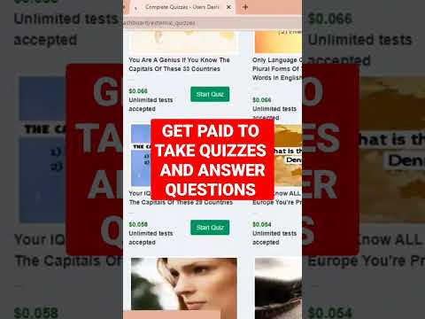 Start Making Money 💰  in 5 minutes answering questions