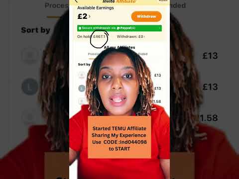 TEMU AFFILIATE PROGRAM