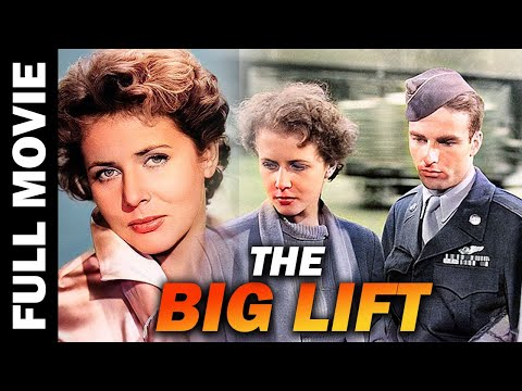 The Big Lift (1950) War Film | Montgomery Clift, Paul Douglas, Cornell Borchers