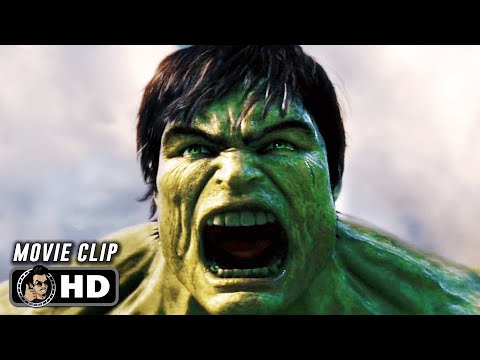 THE INCREDIBLE HULK Clip – "University Battle" (2008) Edward Norton